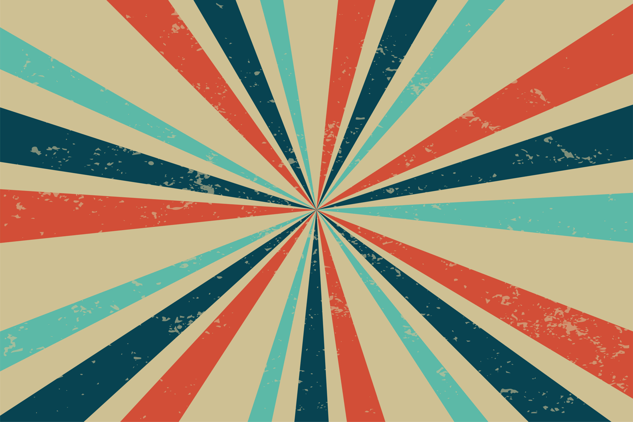 retro zoom sunburst rays classic background design