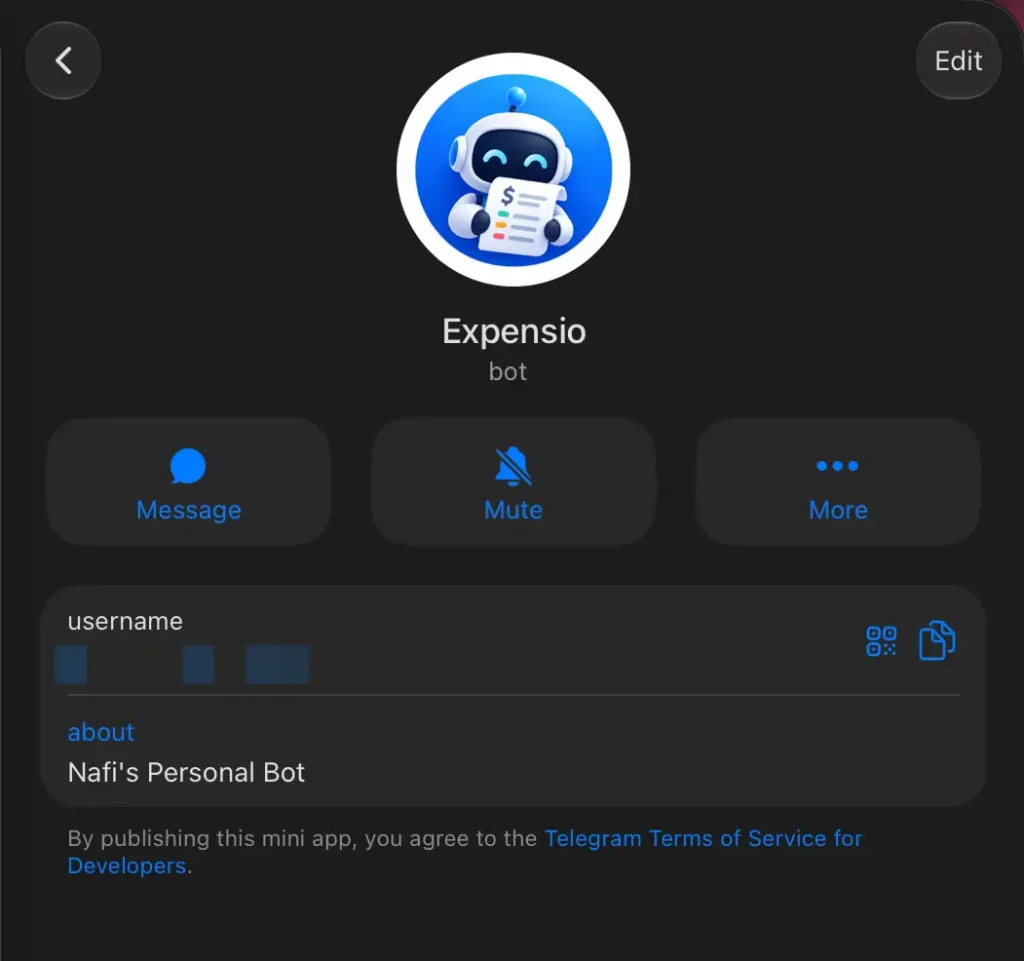 Expansio bot info