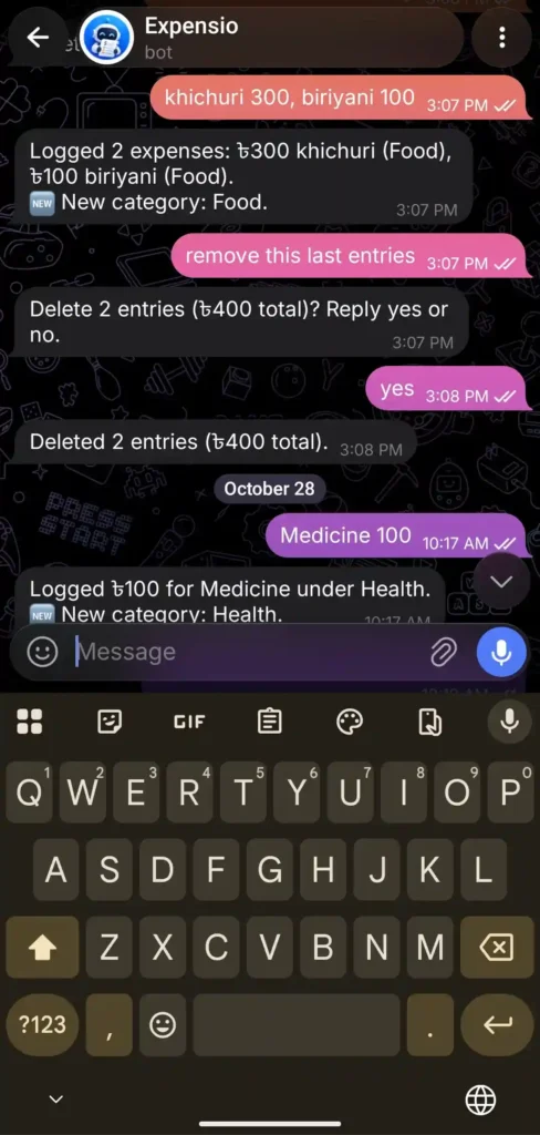 expansio bot demo