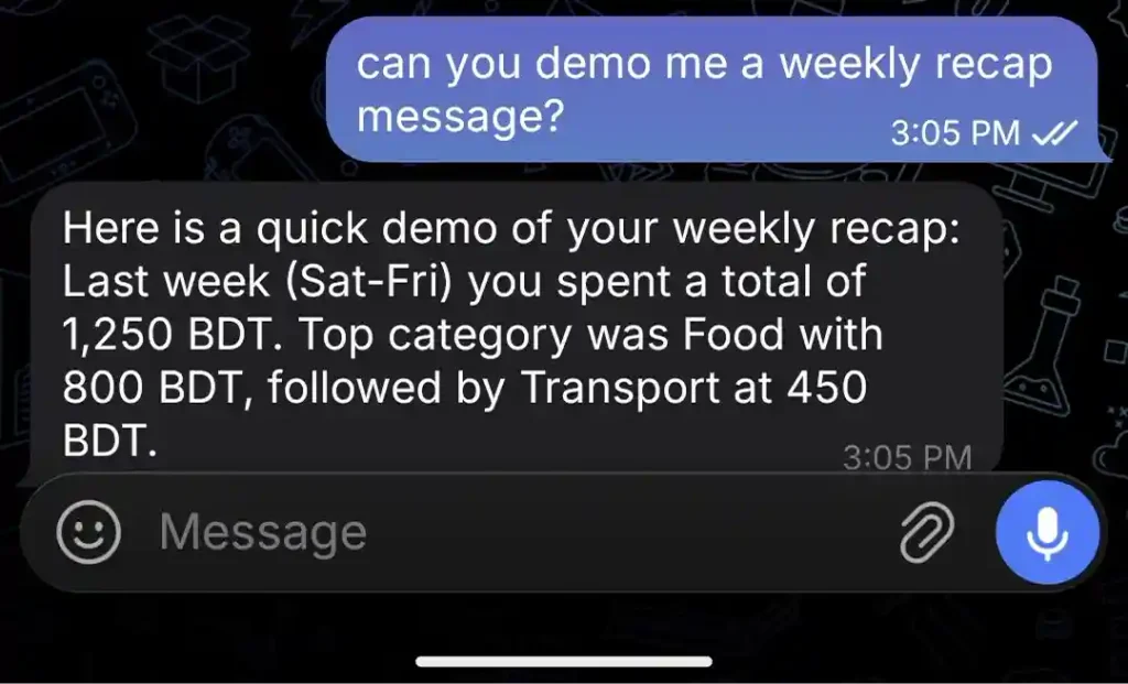 expansio weekly report